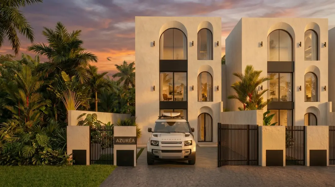 Azurea villa rendering, Seseh / Munggu, Bali