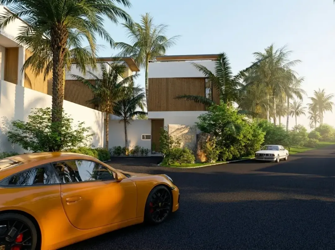 The 8 Collective loft villa exterior, Pererenan, Bali